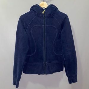 Lululemon Navy Blue Scuba Hoodie
